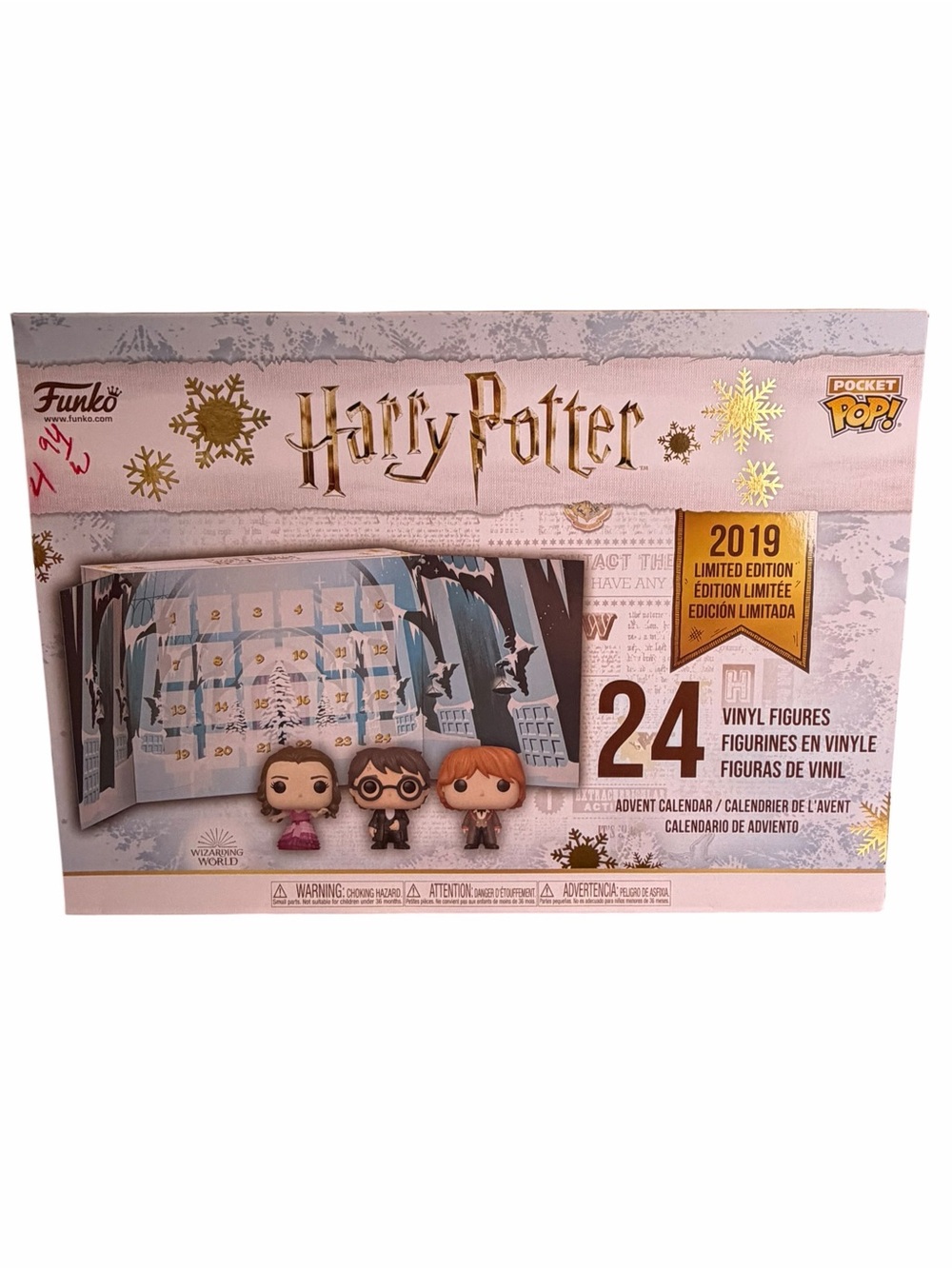 Funko Harry Potter 2019 Pocket Pop Advent Calendar Complete 24 Figures Box Set